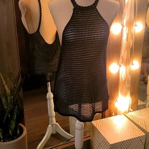 Free People loose knit halter